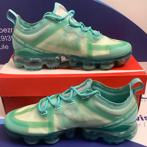 Nike Air VaporMax 2019 Teal Tint Women’s Size 7. - Picture 3 of 9